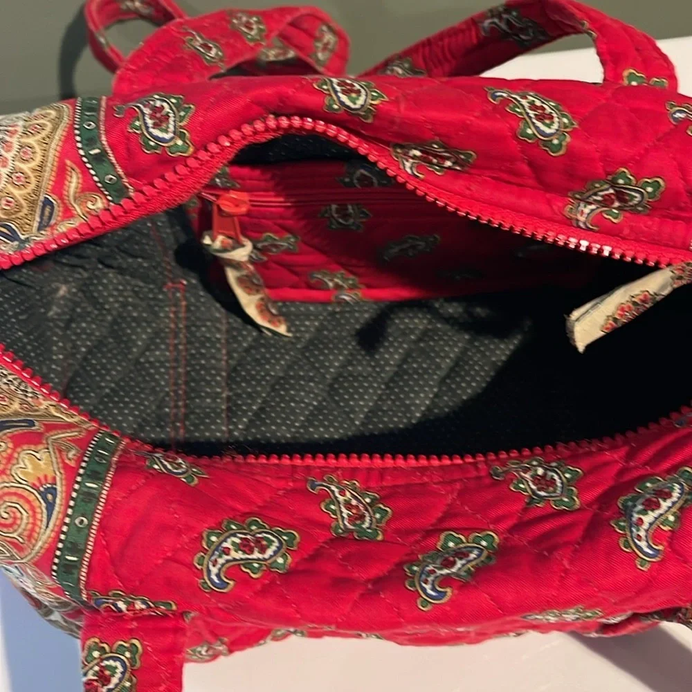 Vintage red Vera Bradley purse in EUC - Picture 5 of 11